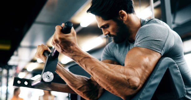 Body Shape Exercise at Gym